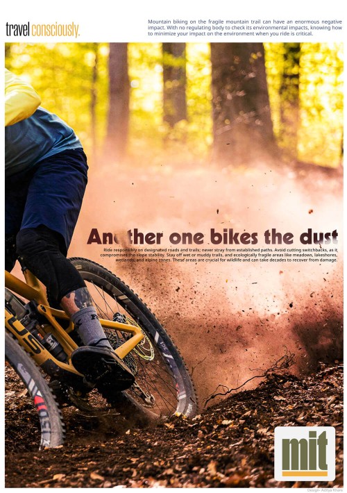 Poster Mountain Bike Mit