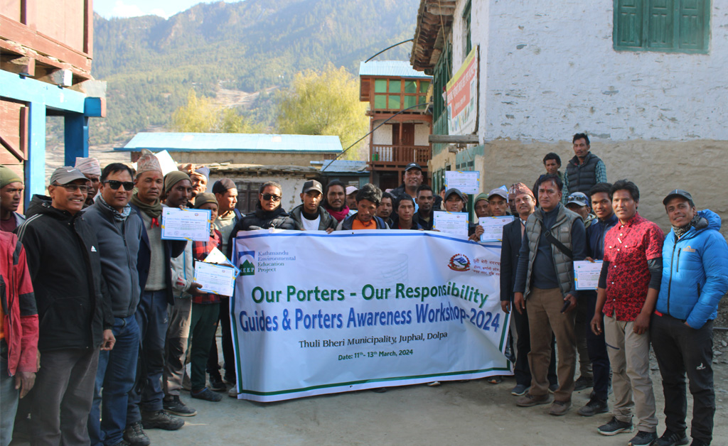 Guides and Porters Awareness Workshop and Basic First Aid Training