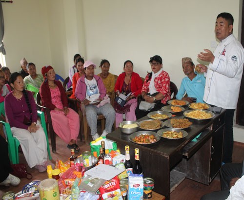 Cooking, Hygiene & Sanitation Training